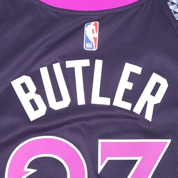 Nike NBA Minnesota Timberwolves Swingman jersey Jimmy Butler Purple - Picture 13 of 17